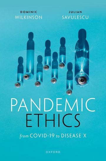 Book cover pandemic ethics image of pandemic ethics book cover